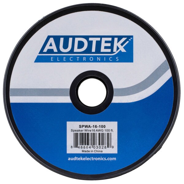 Main product image for Audtek SPWA-16-100 100 ft. 16 AWG CCA Speaker Wire 100-034